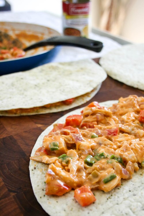 Cheesy Chicken Quesadillas