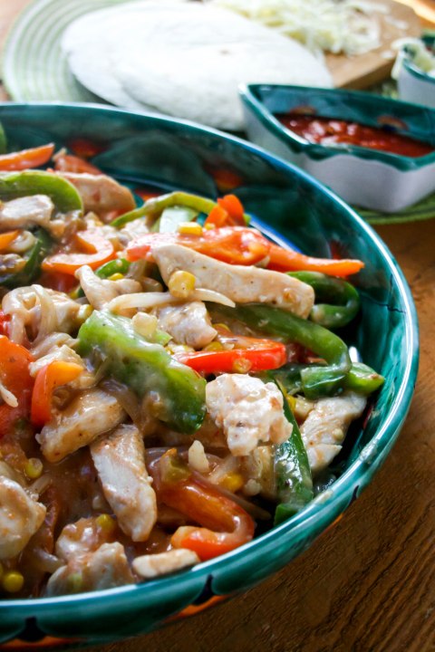 Monterey Chicken Fajitas