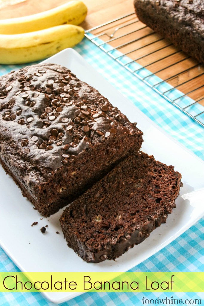 This Chocolate Banana Loaf is to die for!