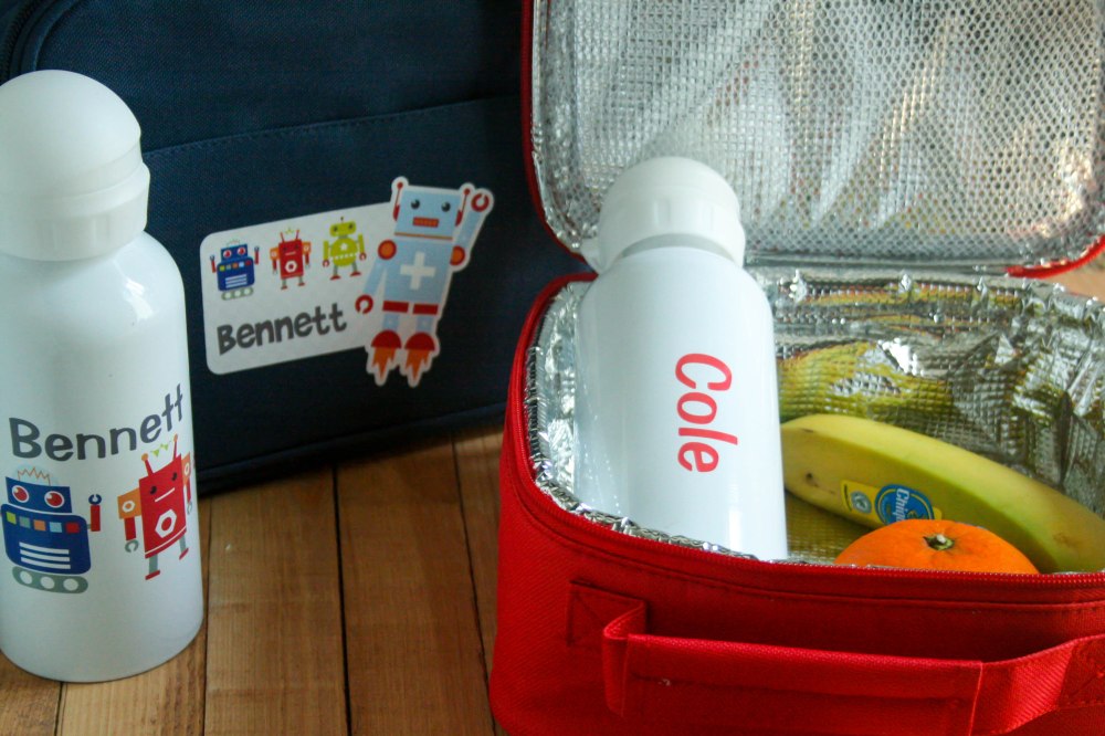 Stuck on You Personalized Lunch Packs