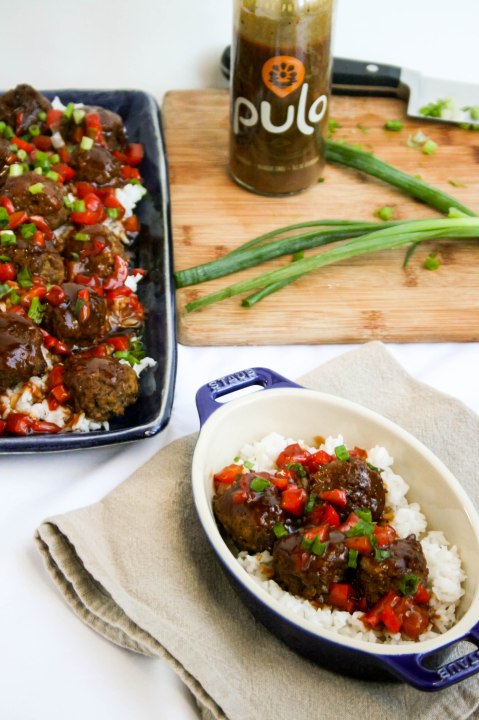 Mango Chili Sweet & Sour Meatballs