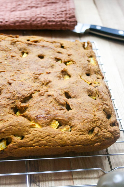 Apple Pumpkin Snack cake