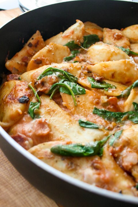 Creamy Perogie Dinner