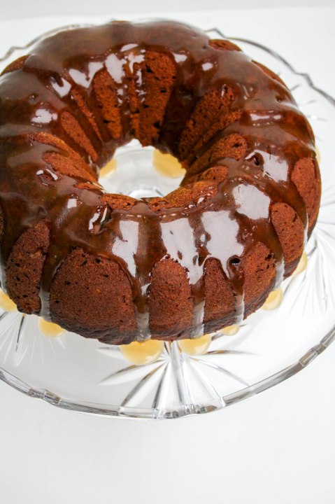 Pumpkin Molasses Bundt Cake