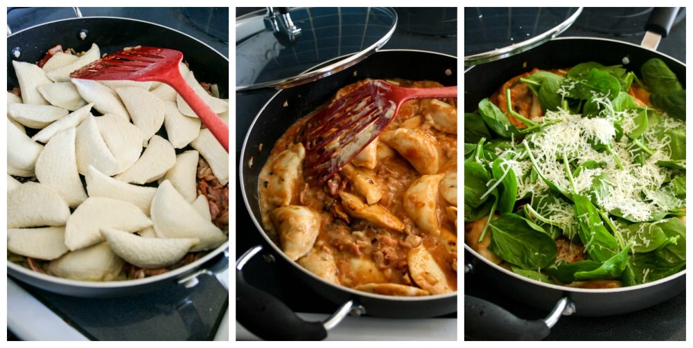 Creamy Perogie Dinner