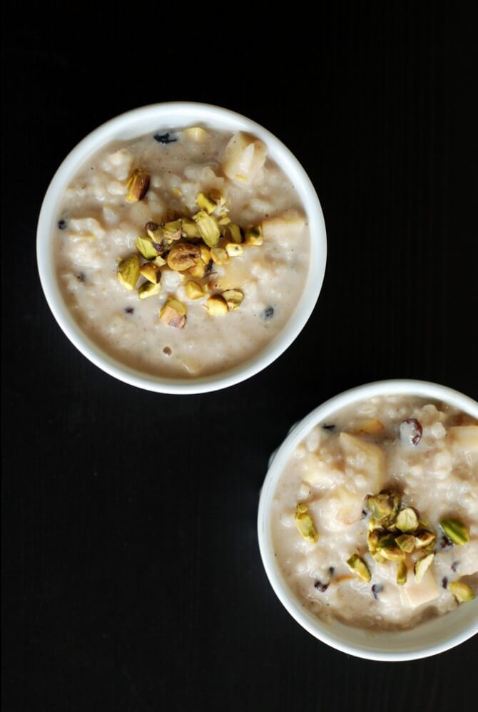 Chai Spiced Rice Pudding - The Taste Space