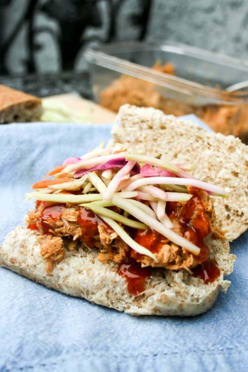 Pulled Pork sandwiches, and clever ways to use pulled pork leftovers #MOLOmonday