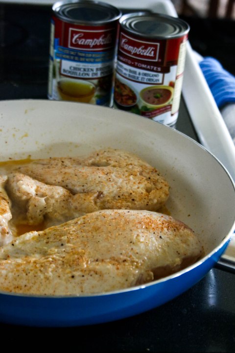 Easy Skillet Chicken Parmesan