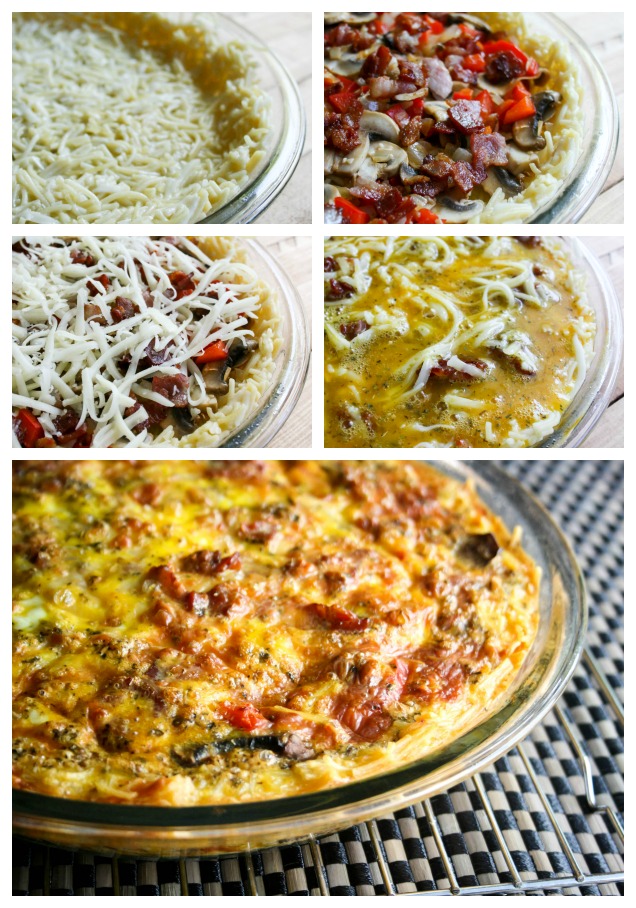 Gluten-Free Spaghetti Quiche