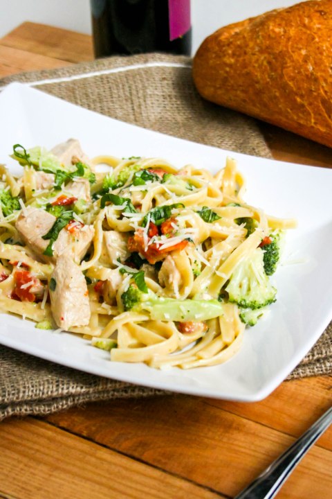 Chicken and Broccoli Alfredo