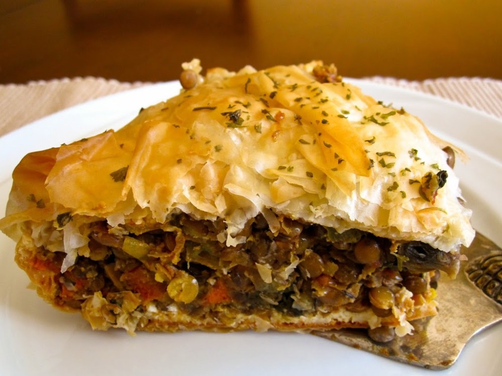 Moroccan Lentil Pie