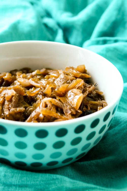 Caramelized onions from the crockpot!