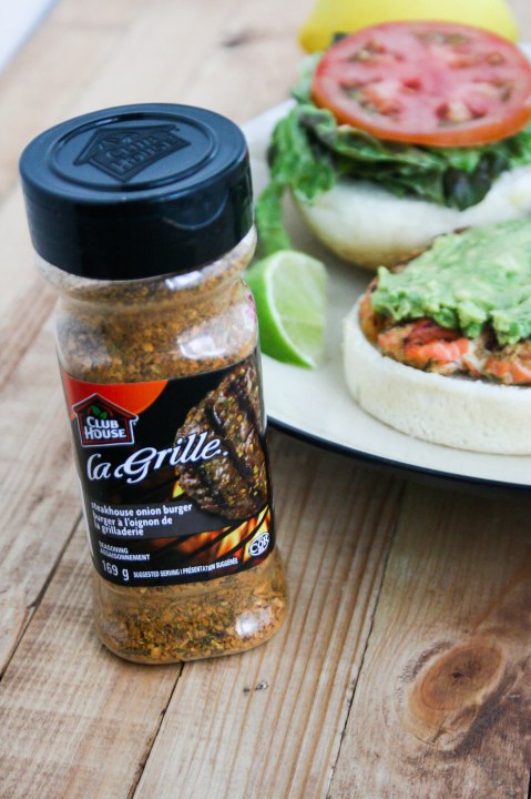 Make Salmon Bugers with Club House LaGrille seasoning