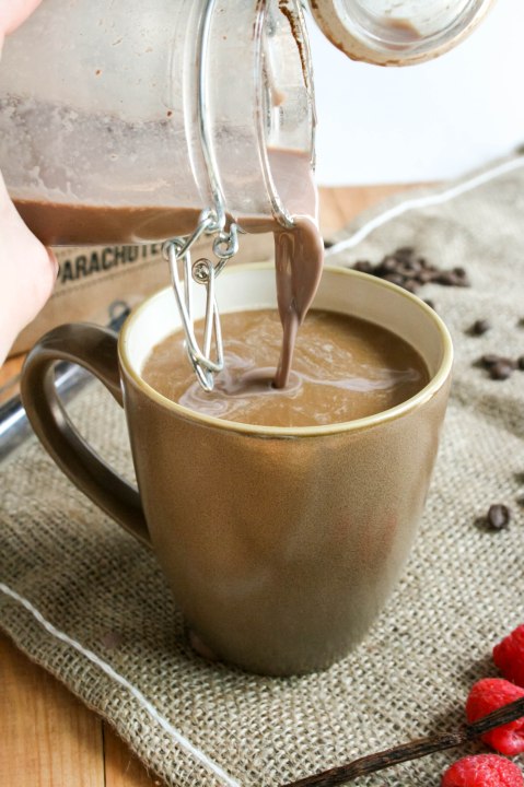 Raspberry Oreo Homemade Coffee Creamer