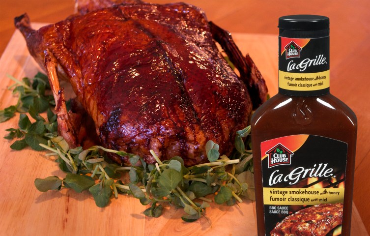 Whole Roasted Glazed BBQ Lac Brome Duck
