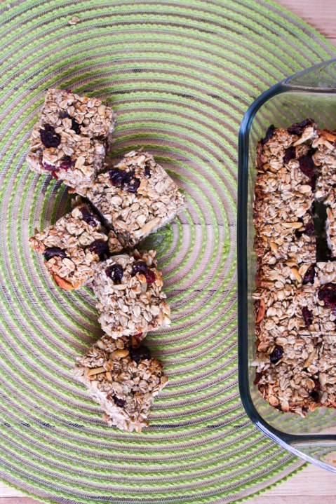 Banana Oat Bars