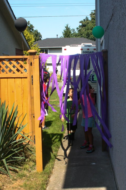 Minecraft Portal for birthday party