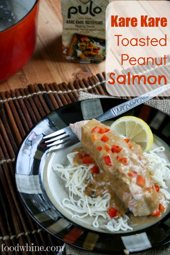 Kare Kare Toasted Peanut Salmon