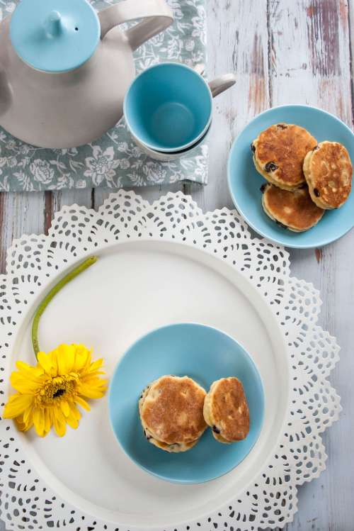 Welsh Cakes - like a cross between a pancake and a tea biscuit. My kids call them pancake cookies! Perfect for packing in lunches or as a snack on-the-go.