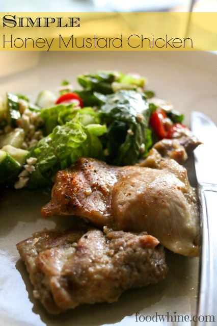Simple Honey Mustard Chicken